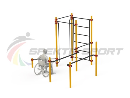 Купить Спортивный комплекс для инвалидов-колясочников WRK-D18_76mm в Кимовске 
